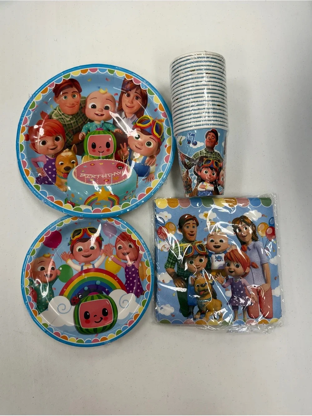CoComelon Birthday Party Supplies – 60 Piece Set